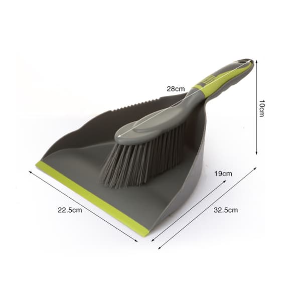Kombinerad Skyffel-borste - 1x - Perfekt för Extra Insamlingar