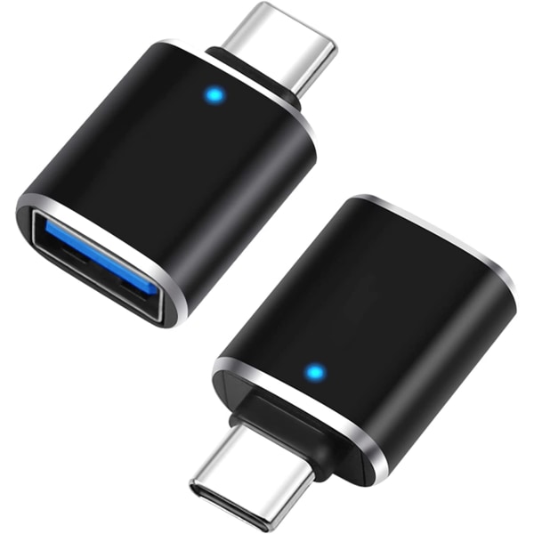 USB C til USB OTG 3.0 Adapter - USB Type C Han til USB A Hun A