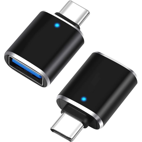 USB C till USB OTG 3.0-adapter - USB Type C hane till USB A hona Q