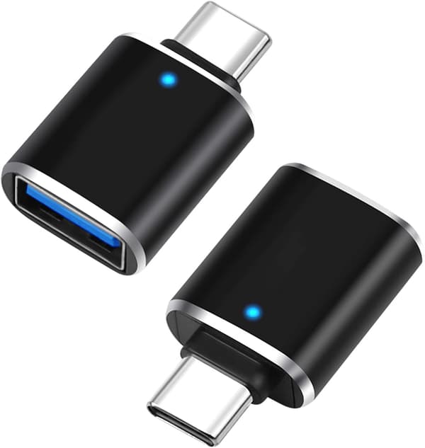 USB C - USB OTG 3.0 -sovitin - USB Type C -uros USB A -naaras Q