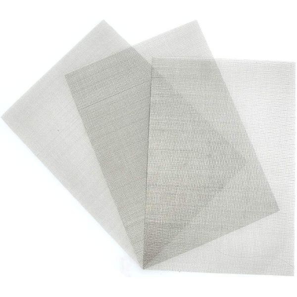 Gitternett i rustfritt stål 30 mesh 3 stk Gitternettduk 300 x 210 mm Flekk
