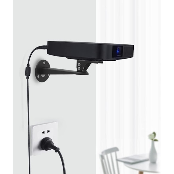 Mini projektor vægmonteret/projektorophæng/CCTV sikkerhed c