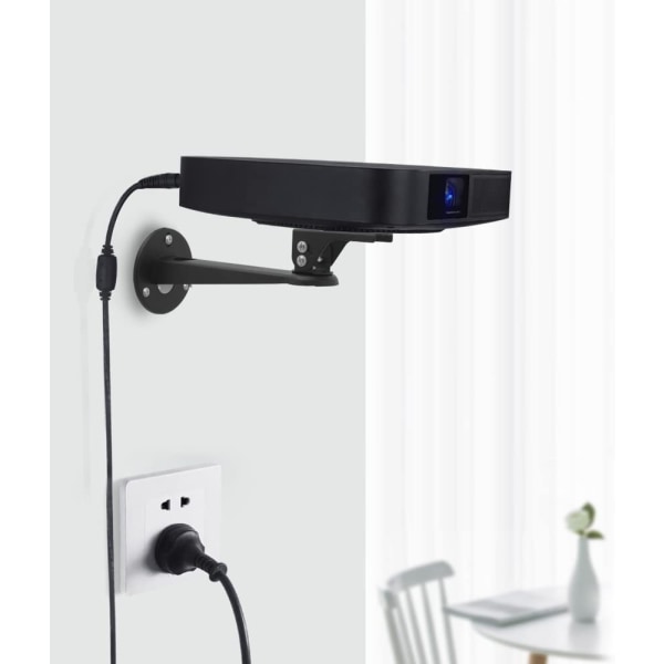 Miniprojektor vægmonteret/projektorophæng/CCTV-sikkerhed c