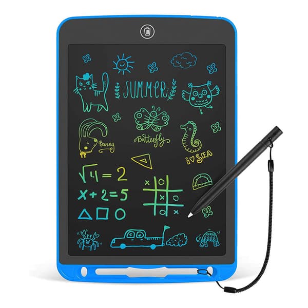 LCD-kirjoitustaulu, 2 kpl, 8,5 tuuman tabletti lapsille ja aikuisille