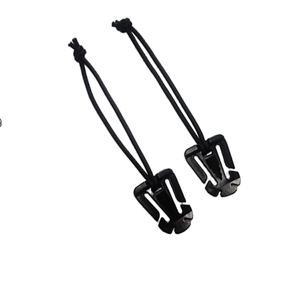 4-pack Molle Web Dominators med Bungee-snöre, Hållbart Taktiskt Webbhanteringsverktyg, Ryggsäckstillbehör, Taktiskt Växelklämma, Mångsidig Fästrem