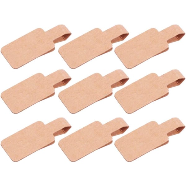 300 stk smykker prislapp tom klistremerke kort halskjede prislapp armbånd prislapp prislapp prisdisplaystativ