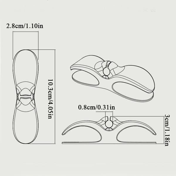 4 stk. Silikonkabelholder-klips for ledninger