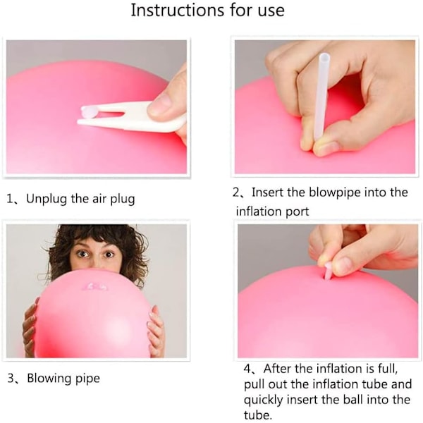 Pilates Gymnastikbold, Yoga Bold Anti-Slip Anti-Burst Fitnessbolde (pink)