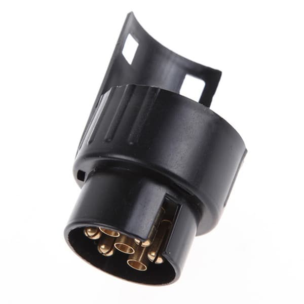 Trailer stikadapter 7 til 13 poler 12V 50A Bremslys Nummerplade Blinklys