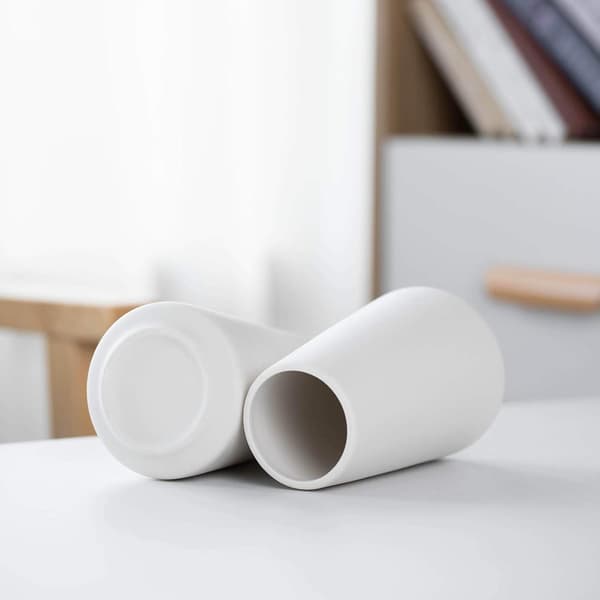 Keramisk vas - Blomvas minimalism stil för modernt bord