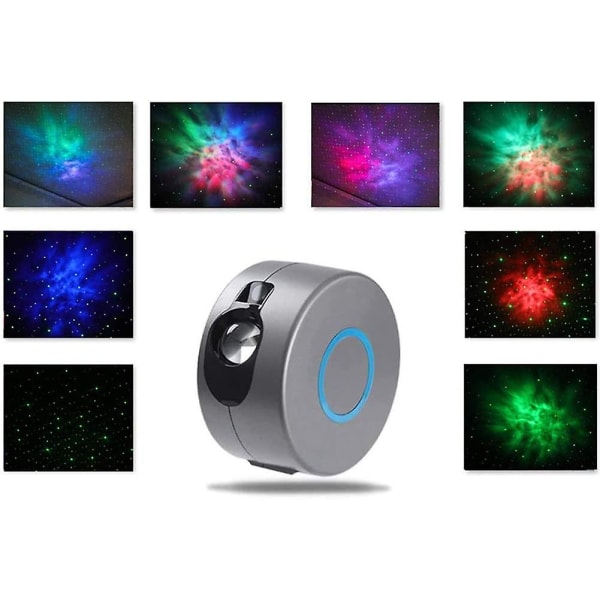Led nattelys stjernehimmel projektor roterende projektorlys Re