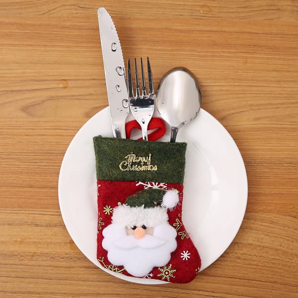 Julebestikkholdere 4 stk, for julebord