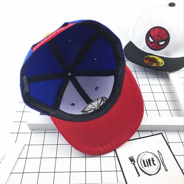 2 stk. Baseballcaps for gutter og jenter, justerbar sportscaps med trykknapp