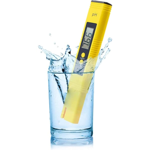 Digital PH Meter, Atc Water Quality Tester med 0-14 ph Measurin