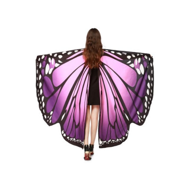 Kappa Roterande Butterfly Sjal Dekoration Butterfly Kappa Annons
