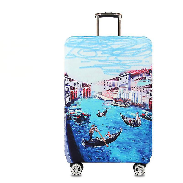 Stretch Case Cover Bagage Air Layer Trolley Case Cover, Venice Q 00be |  Fyndiq