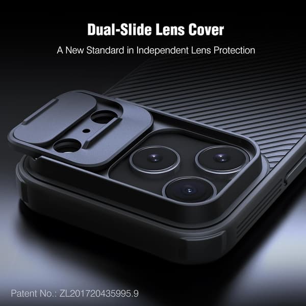 Etui til iPhone 17 PRO, Svart