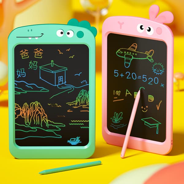 Dinosaurleketøy for 2 3 4 5+ år gamle gutter og jenter LCD Magic Slate C