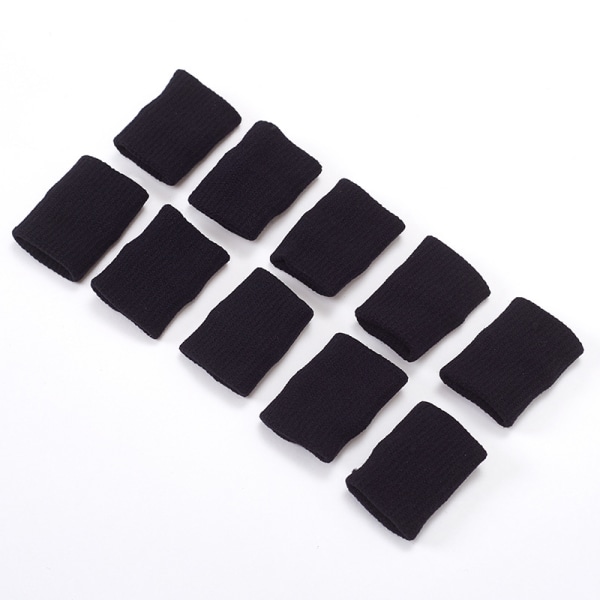 10 Pieces Finger Sleeves Finger Sleeves Elastic Protection Finge