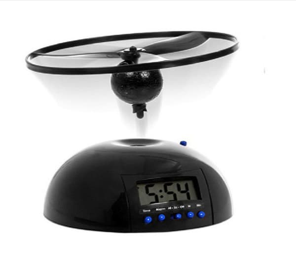 Flygande väckarklocka LED-display Digital väckarklocka Snooze Al