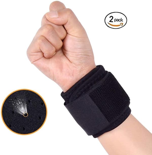 Elastisk handledsbandage - handledsskydd Protec