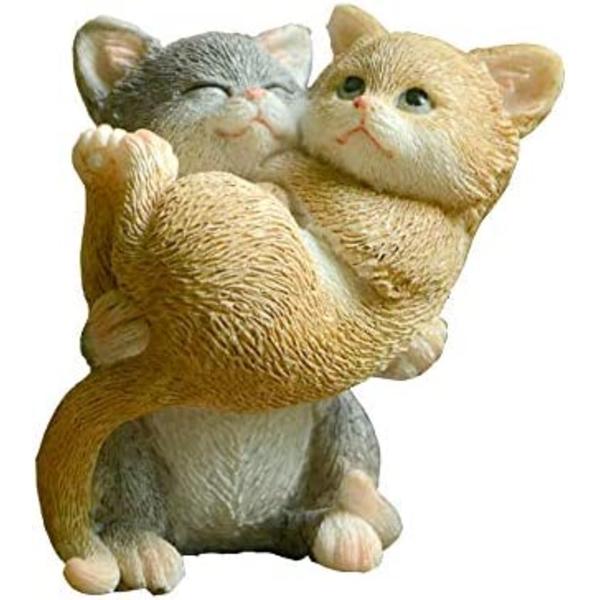 Miniature Fe-havekat Figur til Fehave - Dyrk Kitty med Affecti