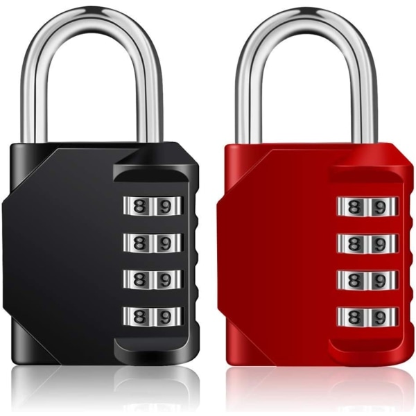 Code Padlock for Locker, 4 Digit Combination Padlock for Gym, Lo