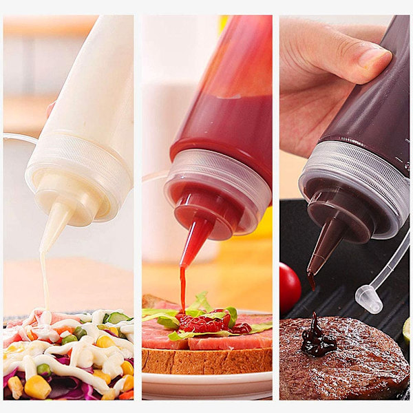 200 ml krydderflaske, 2 sausbøtter, sausbøtte, plast s