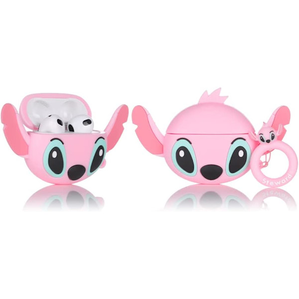 Tegneserie Silikon Mykt Etui Kompatibelt med AirPods 3 - Søt Morsom