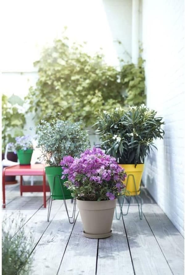 Loft Urban Rund Blomkruka, 20 cm, Ockra