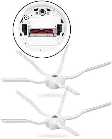 5 st sidoborstar till Roborock S5 S6 T6 E2 E35 dammsugare