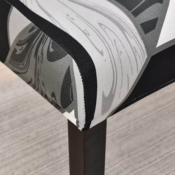 Stoltrekksett med 4/6 stretch moderne stolovertrekk for Dini