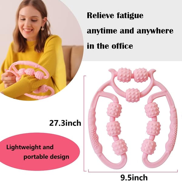 Fit Roll Pro Massager Cellulite Trigger Point Massasje Rulle, Mu