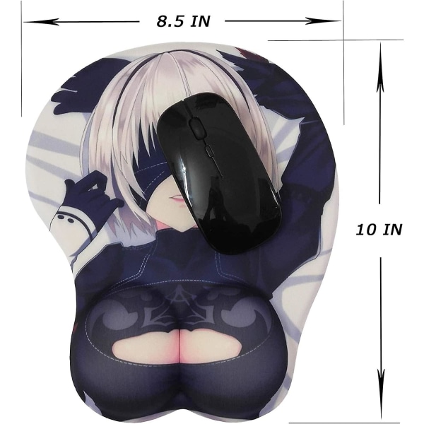 Datormusmatta Gaming Musmatta Anime Ergonomisk Söt Mus