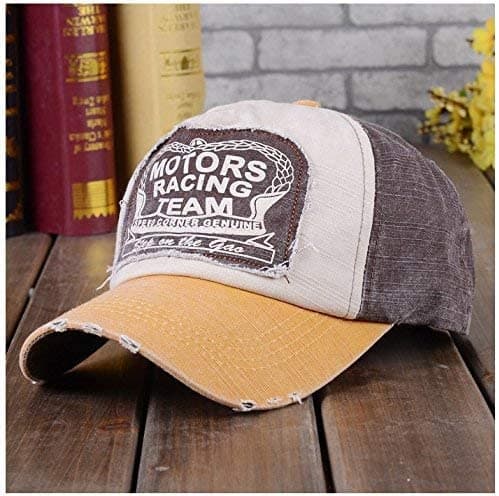 Klassisk Baseball Cap Bomuld Vintage Vasket Denim Dad Hat Adjusta