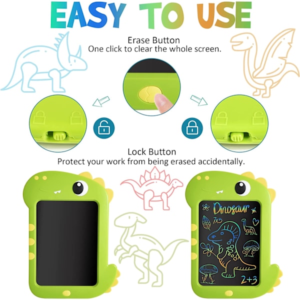 LCD-kirjoitustaulu leluja lapsille - 9 tuuman Doodle Scribbler Boa