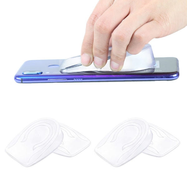 2 Par Silicone Gel Indlæg Hæl Puder (3cm)