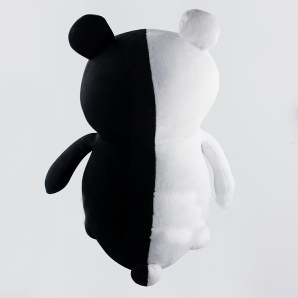 43cm Anime Danganronpa Monokuma Musta Valkoinen Karhu Pehmolelu