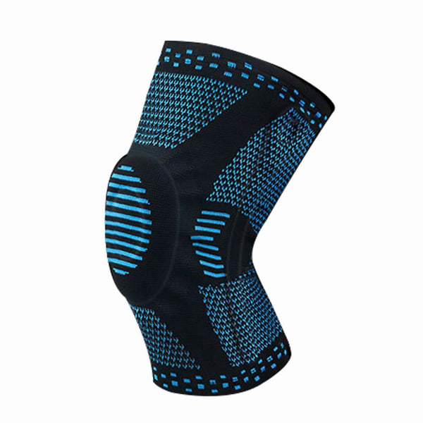 Blue 1pc Sport Football Basketball Brace Guard Sleeve Pad（XL）