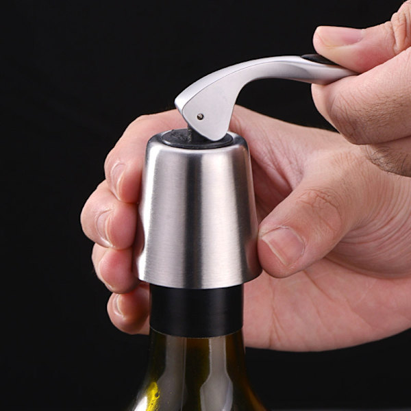 Vinstoppekorker for åpnede vinflasker, Vinstoppekorker i rustfritt stål