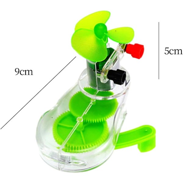 Handgenerator Leksak Undervisningsmaterial Nyhet Professionell Födelsedagspresent Vetenskapliga Experiment Kit DIY