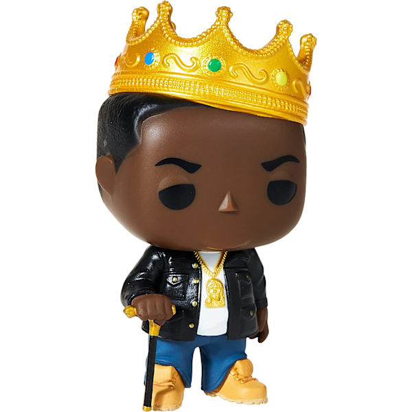 Rocks: Musikk - Notorious B.I.G. med krone samlefigur, M