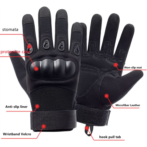 Taktiske handsker Nonazippy taktiske handsker til mænd Tactical G