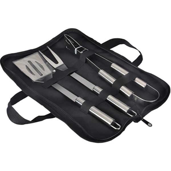 BBQ Grill Tool Set, Rustfritt Stål Grillutstyr K