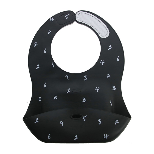 Silicone Baby Bibs - Adjustable Waterproof Bibs - Easy Wipe Bibs