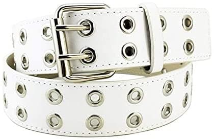 Studded belte, dobbel spennebelte, gotisk spennebelte for kvinner