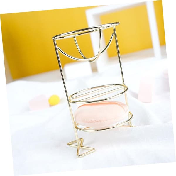 2 stk. Sminke Egg Holder Pudder Display Stativ Pudder Oppbevaringsbeholder