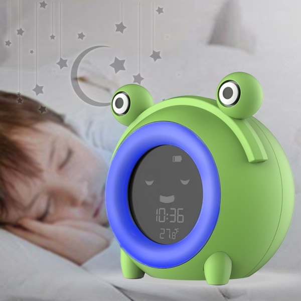 Vekkerklokke for barn, Vekkerklokke for søvntrening for barn, 5 farger