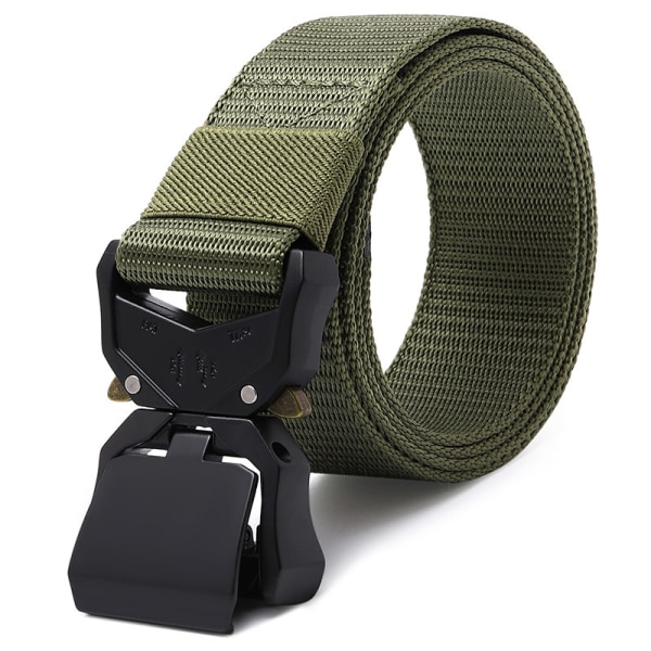 vyö Tactical Belt, Military Hiking Rigger 1,5" Nylon Web Work B