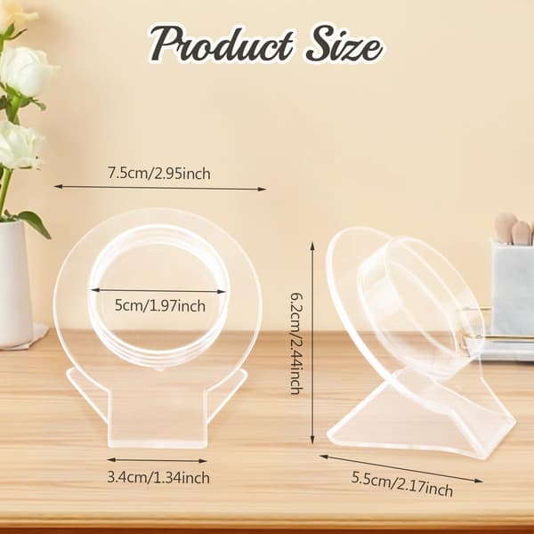 12 akryl armbåndsdisplaystandere